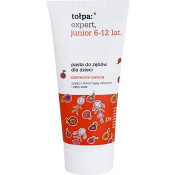 Tołpa Expert Junior 6-12 zubná pasta pre deti príchuť Red Fruits 50 ml