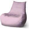 Sablio Sedací vak Bean Světle růžová 100 x 90 x 45 cm