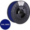 C-TECH Tisková struna (filament) PREMIUM LINE, PETG, ultramarínová, RAL5002, 1,75mm, 1kg