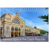 Famous Spas in the Czech Republic (Desk Calendar 2026 DIN A5 landscape), CALVENDO 12 Month DeskCalendar