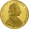 Rakúska mincovňa Zlatá minca 4-Dukát Františka Jozefa I. 1915 13,96 g