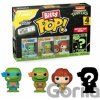 Funko Bitty POP! Ninja Korytnačky Leonardo 4-pack