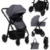 Multifunkčný kočík 2v1 Lionelo LO-AMBER PLUS 2IN1 GREY GRAPHITE