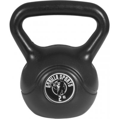 Gorilla Sports Kettlebell plast 2 kg