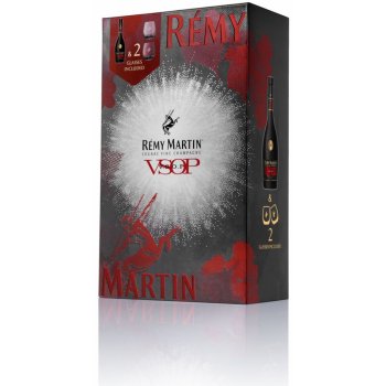 Rémy Martin VSOP 40% 0,7 l (darčekové balenie 2 poháre)