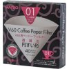 HARIO V60-01 40 ks - papierové filtre na dripper