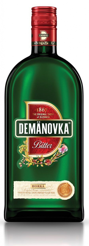 Demänovka Bitter 38% 0,7 l (čistá fľaša)