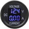 Digitálny ampérmeter a voltmeter 5-48V modrý