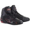 boty FASTER-3 DRYSTAR, ALPINESTARS (černá/červená fluo, vel. 46)