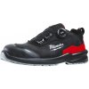 Milwaukee 4932498115 Bezpečnostní obuv, vodoodpudivá kůže nubuk, polobotky, systém BOA® Fit, Flextred™ S3S B1L110133 ESD SC FO SR černé (vel.45) (MI4932498115)