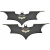Maxknives NS139 paire de Ninja Shuriken Batman 2 branches acier 420 noir