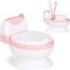 Ecotoys Toaletný nočník s vyberateľnou vložkou, uzavreté WC sedadlo pre deti a kefka