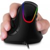 Connect IT Herná ergonomická vertikálne myš, podsvietená, USB, (CMO-2800-BK) CMO-2800-BK