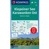 Klopeiner See, Karawanken Ost, Steiner Alpen (Kompass - 65) - turistická mapa