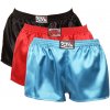 3PACK dámske trenky Styx klasická guma saténové viacfarebné (3L06307) XXL 120 dní na výmenu alebo vrátenie tovaru!