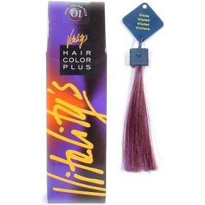 VITALITYS HCP Hair Color Plus Gelová farba na vlasy zmývateľná Violet 01 - fialová