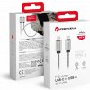 Kábel Forcell F-Energy Metal C239 Cable Type C to Type C Pd Qc4.0 5A 100W E-Mark 2 M Silver