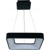 Brilagi - stmievateľné LED závesné svietidlo na lankách FALCON II LED/80W/230V 40x40 cm čierne + diaľkové ovládanie BRDC2669-400/CR + záruka 3 roky zadarmo