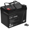 GCE Olovená batéria Green Cell AGM21 (VRLA) 12 V 33 Ah
