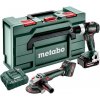 shumee METABO.COMBO SET 18V 2.9.4 (BS 18 LT BL + WB 18 LT BL 11-125 QUICK) 2x5,2Ah METABOX