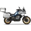 Kompletná sada hliníkových kufrov SHAD TERRA, 37L topcase 36L/47L bočné kufre, vrátane montážnej sady a platne SHAD CF Moto 800MT