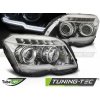 Tuning-tec SVETLOMETY TUBE LIGHT CHROME pasuje na MERCEDES GLK X204 06.08-08.12