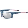 Uvex Sportstyle 225 - Blue Mat Rose/Litemirror Silver Cat.3 one size