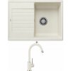 Blanco ZIA 45 S Compact biela soft 527197 + Blanco MIDA biela soft 526966