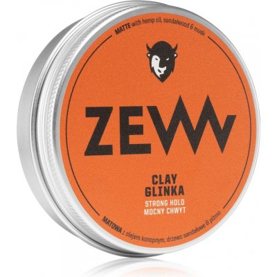 Zew For Men Hemp Matte Clay stylingový íl na vlasy s konopným olejom 100 ml
