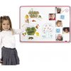Magnetická rolovateľná tabuľa, 70 x 50 cm