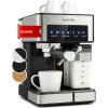Klarstein Arabica Comfort kávovar s portafiltrom, 1350 W, 20 bar, 1,8 l, dotykový ovládací panel (TK42-ArabicaC)