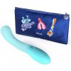 Vibrátor Biird Gii Mint, silikónový vibrátor na bod G 18 x 2,8 cm