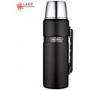 Thermos Style Termoska na nápoje s madlom - matne čierna, 1,2 l