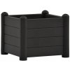 STEFANPLAST Kvetináč, vyvýšený záhon ITALIA 43x43x35cm antracit