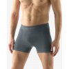 GINA Pánske boxerky Bamboo s dlhšou nohavičkou | 54004P - tm. šedá, XL/XXL