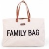 Childhome Cestovná taška Family Bag Teddy Off White