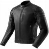 Kožená motocyklová bunda OZONE COLT BLACK ČIERNA veľkosť 3XL