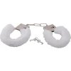 FURRY LOVE HANDCUFFS - Biele Putá -