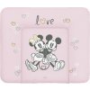 Podložka prebaľovacia mäkká na komodu (85x72) Disney Minnie & Mickey Pink