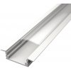 LEDprodukt LED lišta zapustená - SIMPLE biela Dĺžka: 2m, Typ krytky: Mliečna krytka zaklapávacia (difúzor)