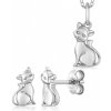 SOFIA strieborný set náušnice a prívesok SJ233137.200+SJ233135.200