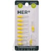 HERBADENT HERo ELECTRA Medzizubná kefka 0,6 mm - Herbadent HERo 0,6 mm náhradná medzizubná kefka 10 ks