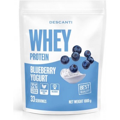 DESCANTI Whey protein blueberry yogurt 1000 g