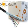 SOLARIX kábel vonkajší FTP PE CAT5E 305m/balenie SXKD-5E-FTP-PE