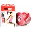 RockTape kineziologický tejp design logo red 5 cm x 5 m