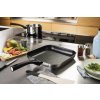 Pyrex panvica nepriľnavý povrch na indukciu grilovanie 28 x 28 cm