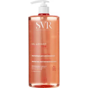 SVR Topialyse čistiaci gél pre suchú a citlivú pokožku Anti-Dryness, Soap-Free 1000 ml