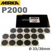 Mirka WPF Roses Ø33/36mm Brúsny výsek kytička samolepka P2000