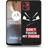 Picasee silikónový čierny obal pre Motorola Moto G32 - Evil Eye - Transparent