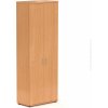 NABYTOK-DIZAJNOVY.SK - S686 11 - Kancelárska skriňa Komfort, 80x38,5x218,5 cm, dvere 5/5, buk